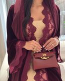 A096-Velvet Abaya