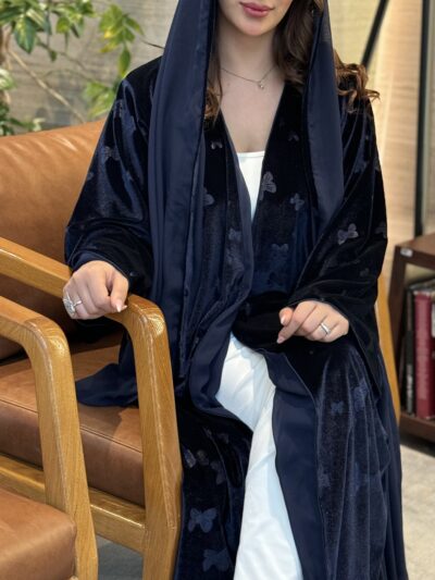 A091-Velvet Abaya
