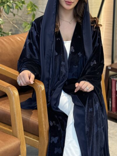 A091-Velvet Abaya
