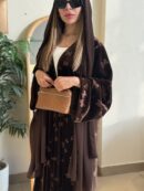 A111-velvet abaya